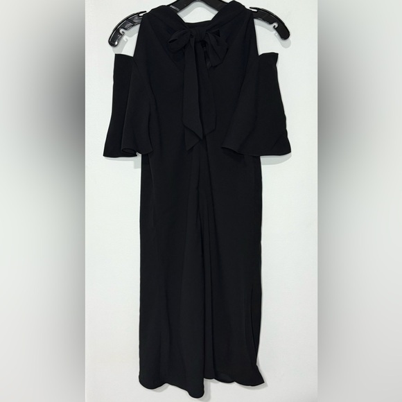 Trina Turk NWT Black Talia Cold Shoulder Dress - Picture 5 of 7